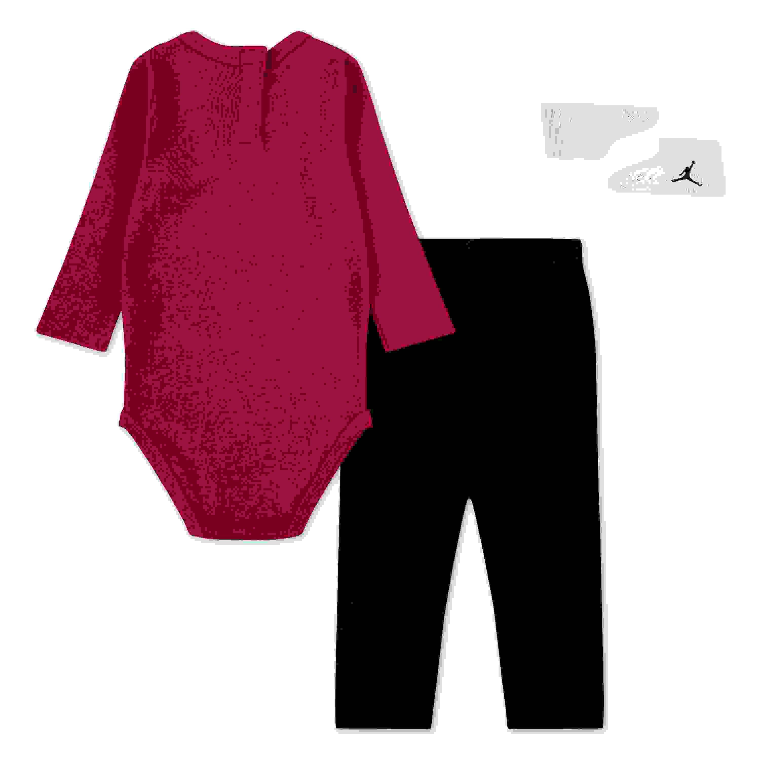 Jordan Long-Sleeve Essential Box Infant Kids' Red Set